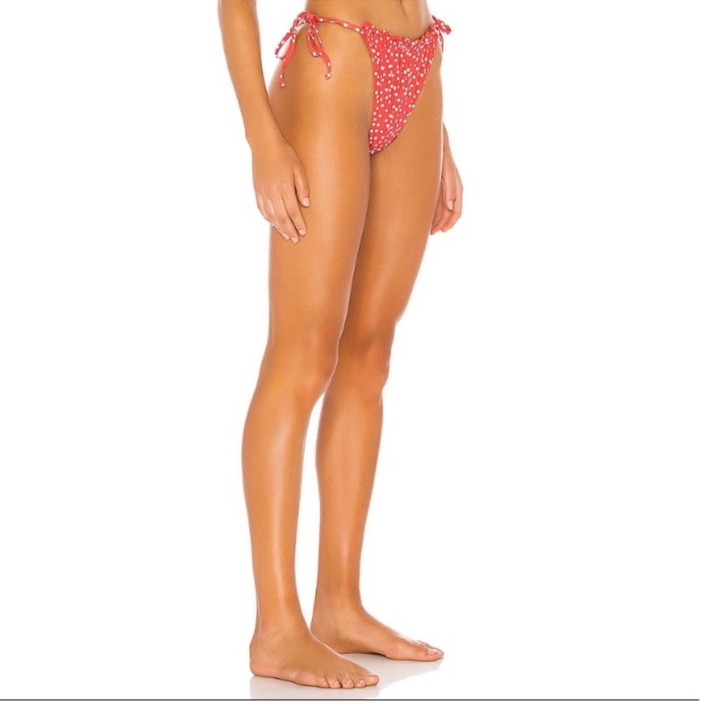 Beach Riot Polka Dot Red Cara String
Bikini Bottom (& potentially bikini top)
